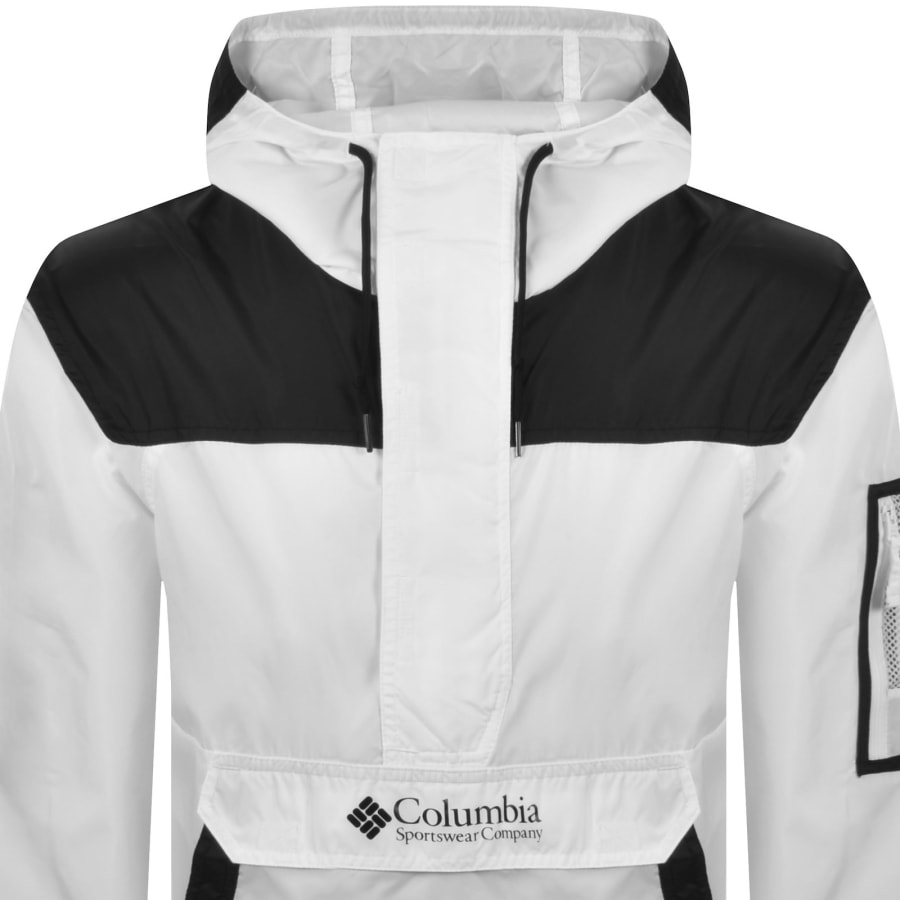 Columbia Challenger Windbreaker Jacket White | Mainline Menswear us